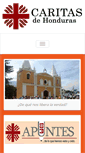 Mobile Screenshot of caritashonduras.org
